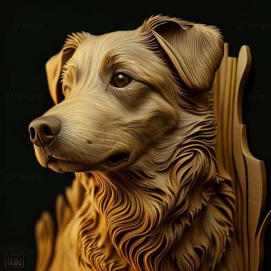 3D model Millie dog famous animal (STL)